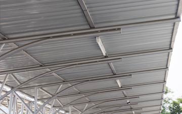 installing The Bank metal roofing